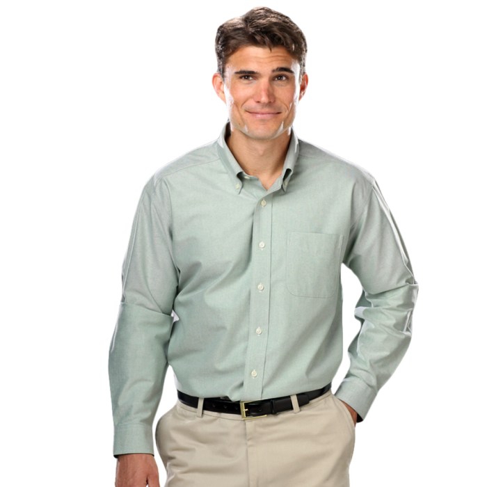 Dress shirts for men with big necks