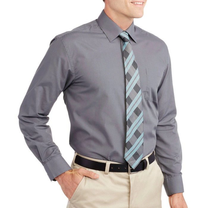 Stretch dress shirt mens