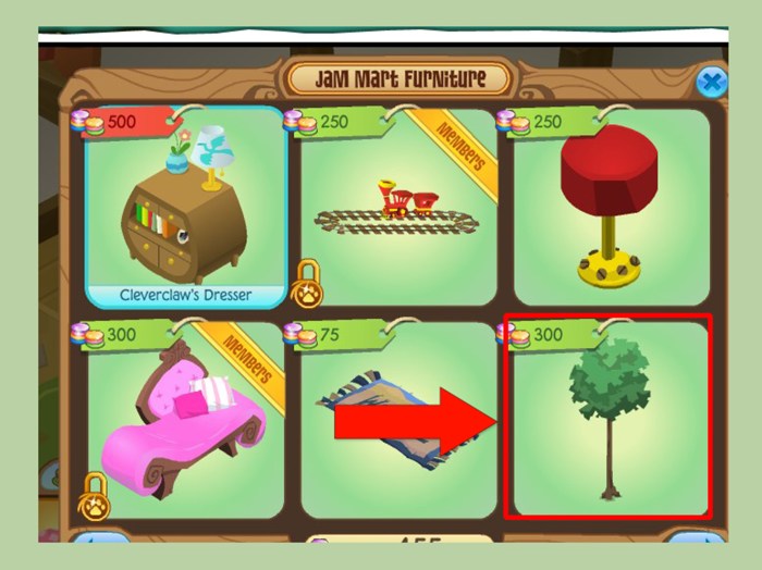 How to decorate rooms in animal jam