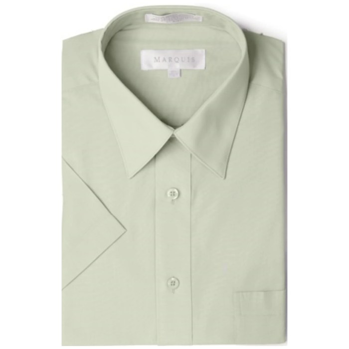 Sage green shirt plain harbour crew neck bar shirts men