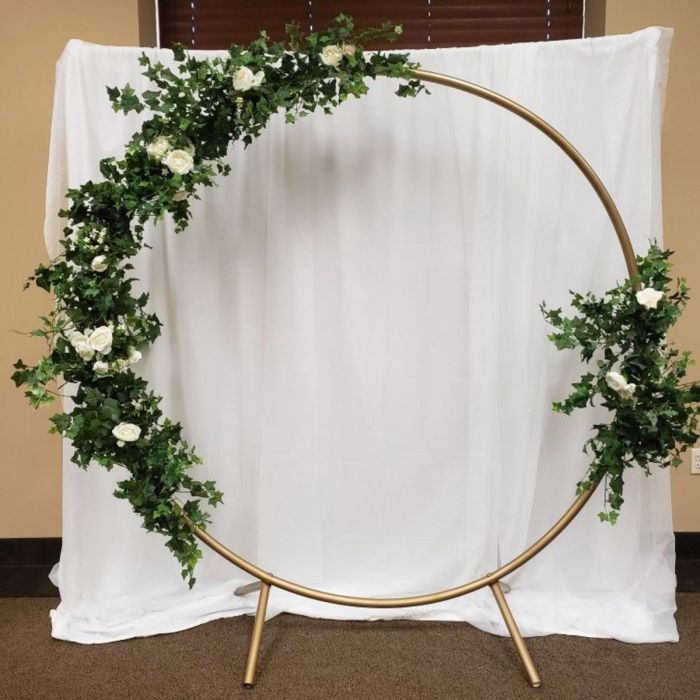 How to make circle hanging hoop decoration