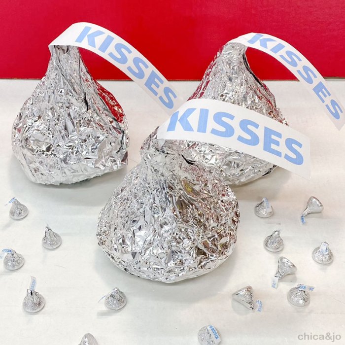 How to make a large hershey kiss decoration