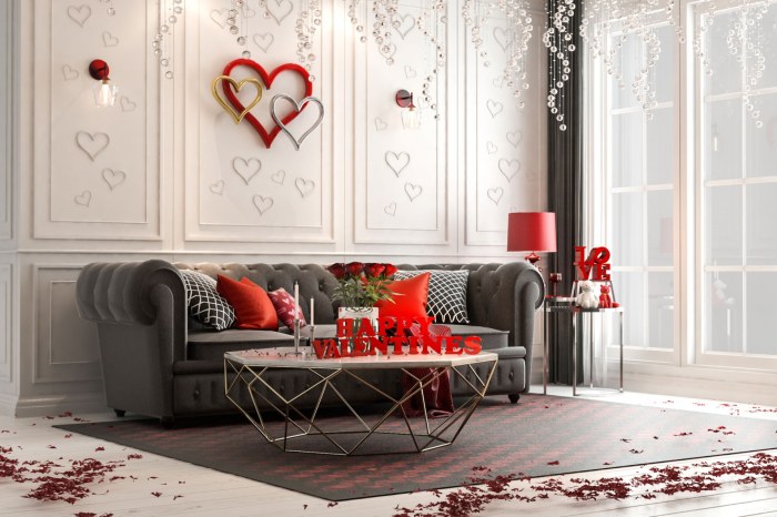 How to decorate room for valentines day